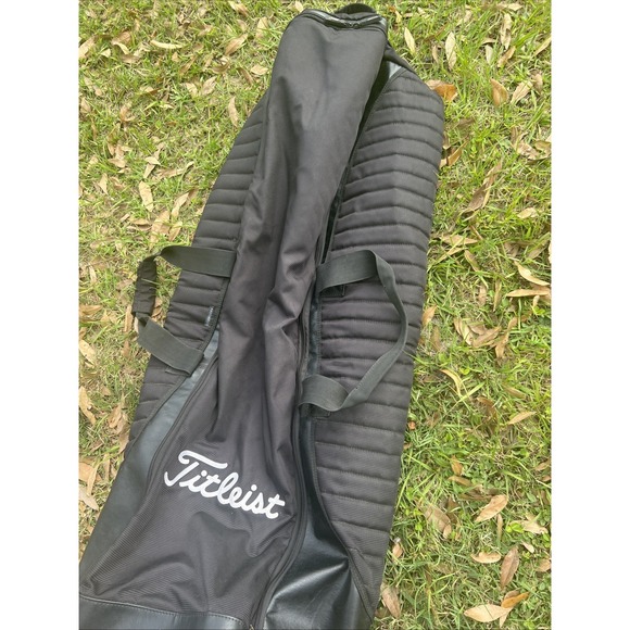 TITLEIST PLAYERS TRAVEL Luggage COVER Wheeled Golf Bag Club Rolling Travel Bag - Picture 4 of 16